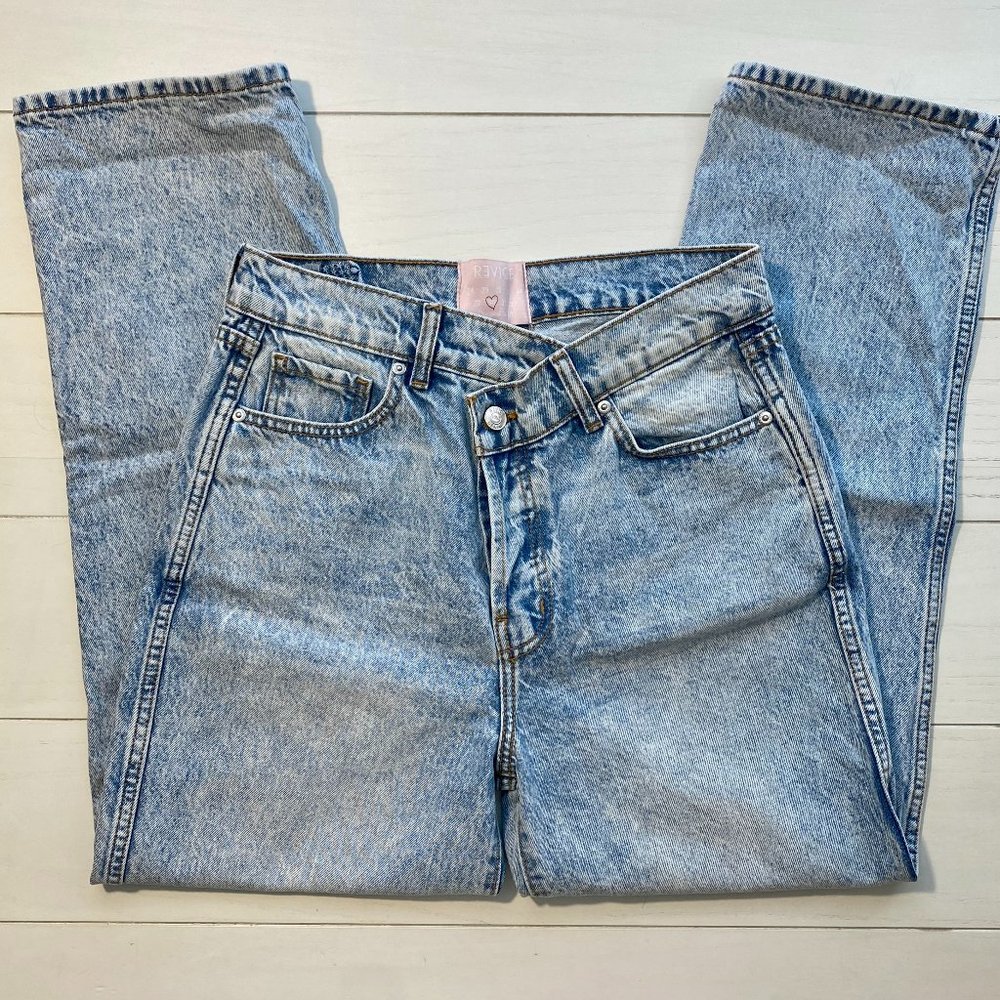 Revice 90s Baby Joey Wash High Rise Straight